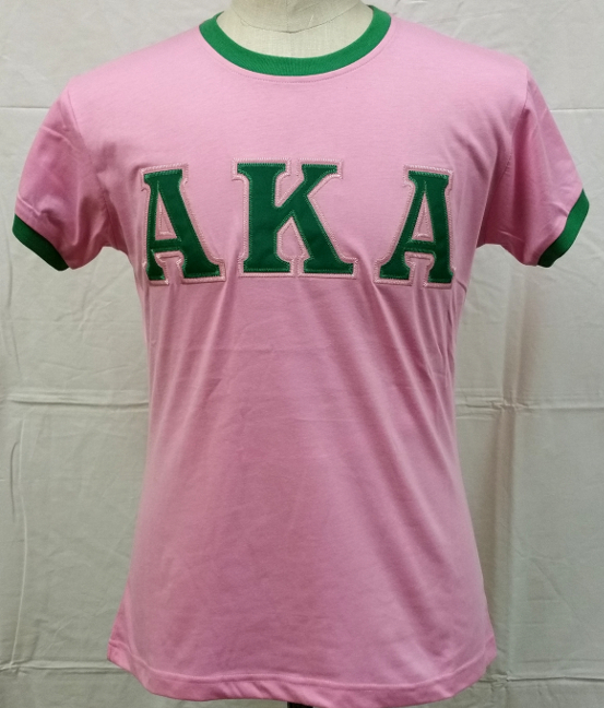 AKA Pink Ringer Tee - BD